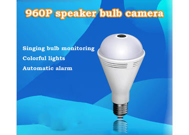 360 VR Ampul Panoramik IP Kamera Geniş Açı AP Hotspot Wifi Fonksiyonu İki Yönlü Ses