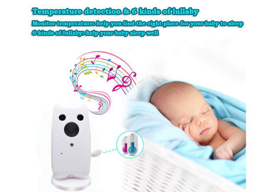 2.4 &quot;LCD Renkli Kablosuz Video Bebek Monitörü İki Yönlü Konuşma Gece Görüş Sıcaklık Izleme