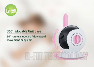 Akıllı Otomatik VOX 3.2 `` LCD Ekran Dijital Kablosuz Bebek Monitörü İki Yönlü İletişim