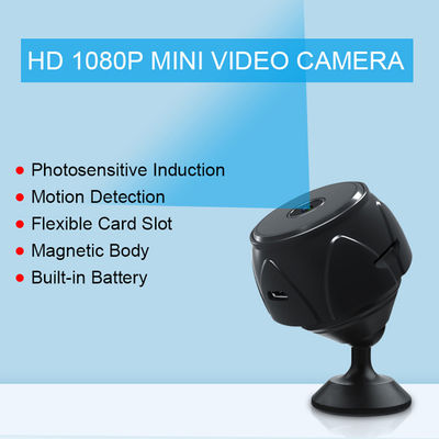Kablosuz Manyetik Mini IP Kamera 1080P PIR Ev Güvenlik CCTV Monitörü