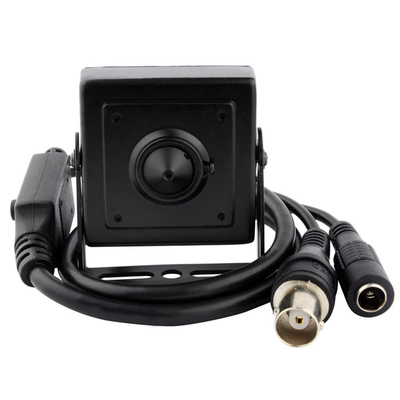 HD AHD 1080P 2MP İğne Deliği CCTV Kamera 3.7mm İğne Deliği Lensi Vandalizme Karşı Korumalı