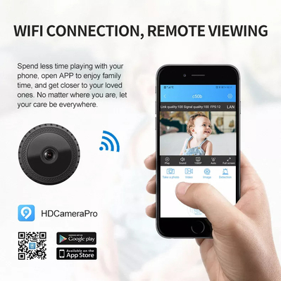 CCTV Manyetik WIFI Gizli Gizli Kamera 1080P Gece Görüş Manyetik Wifi Mini Kamera