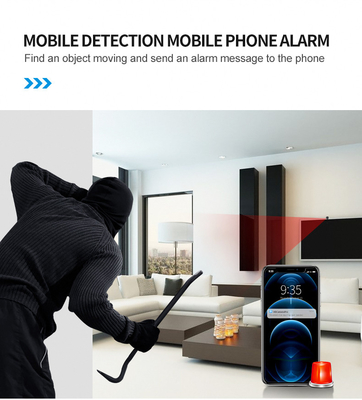 Uzun Lensli Kablosuz SPY Kameralar Gece Görüş Hareket Algılamalı Güvenlik Kameraları